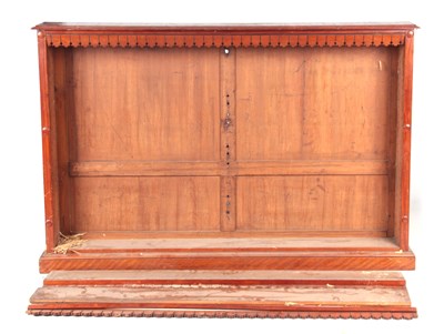 Lot 564 - A MID 19TH CENTURY SATINWOOD OPEN BOOKCASE...