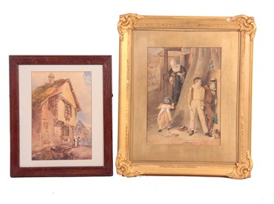 Lot 354 - TWO 19TH CENTURY WATERCOLOURS - A. DALTON...