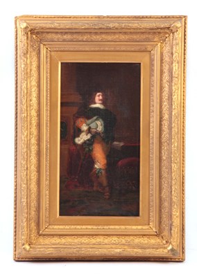 Lot 260 - A 19TH CENTURY OIL ON CANVAS Full-length...