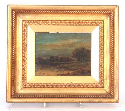 Lot 267 - JOSEPH THORS 1843-1907 OIL ON WOOD PANEL....