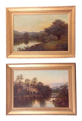 Lot 269 - JOHN HENRY BOEL 1884-1922 PAIR OF OILS ON...