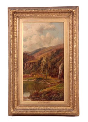 Lot 276 - GEORGE VICAT COLE R.A. 1833-1893 OIL ON CANVAS....