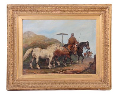 Lot 277 - EDWARD LLOYD OF ELLESMERE1818 -1891. OIL ON...