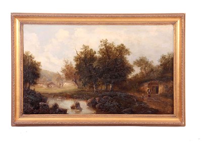 Lot 279 - A. MELZER 19TH CENTURY OIL ON CANVAS. Country...