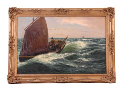 Lot 280 - G. BRADLEY SCOT 19TH CENTURY OIL ON CANVAS....