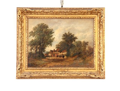 Lot 282 - ALFRED VICKERS MID 19TH CENTURY OIL ON CANVAS....