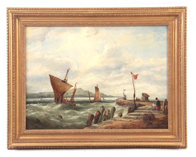 Lot 294 - JOHN JAMES WILSON 1818-1875 OIL ON CANVAS...