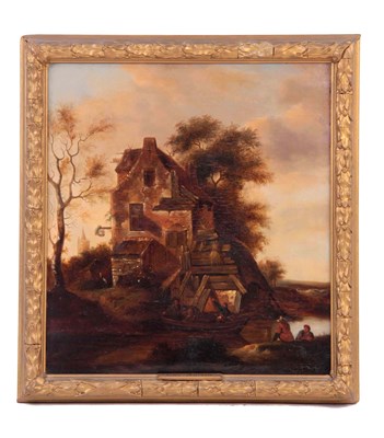 Lot 296 - FOLLOWER OF KLAES MOLENAER 19TH CENTURY OIL ON...