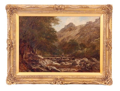 Lot 300 - JOHN SYER 1815-1885 OIL ON CANVAS. Titled 'A...