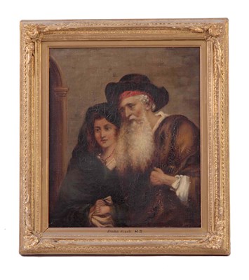 Lot 303 - GUIDO BACH 1880-1883 OIL ON CANVAS. Titled...