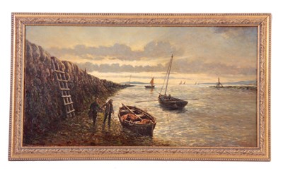 Lot 319 - ALEXANDER FINLAY fl. 1877-1894 OIL ON CANVAS....