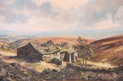 Lot 321 - JOHN CORCORAN BORN 1940 OIL ON CANVAS....