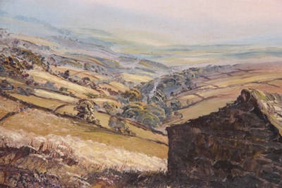 Lot 321 - JOHN CORCORAN BORN 1940 OIL ON CANVAS....
