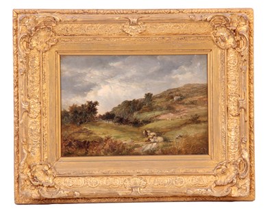 Lot 334 - ALFRED VICKERS fl.1853-1907. OIL ON CANVAS...