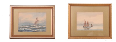 Lot 347 - ABRAHAM HULK 1851-1922 TWO WATERCOLOURS. Both...