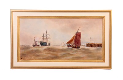 Lot 348 - THOMAS BUSH HARDY 1842-1897 WATERCOLOUR....