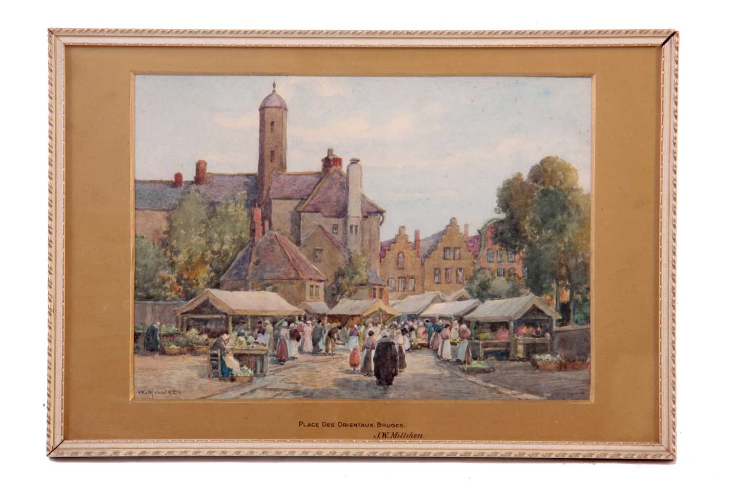 Lot 355 - JOSEPH W. MILLIKEN fl.1887-1930 WATERCOLOUR....