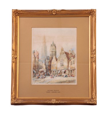 Lot 359 - HENRY SCHAFER R.B.A. 1854 -1915 WATERCOLOUR....