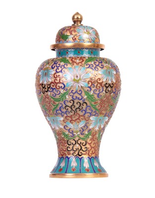 Lot 153 - A LATE 19TH/20TH CENTURY ORIENTAL CLOISONNE...