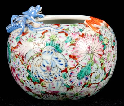 Lot 111 - A 20TH CENTURY CHINESE MILLEFIORI PORCELAIN...