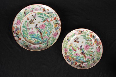 Lot 130 - TWO FINE 19TH CENTURY CHINESE FAMILLE VERTE...