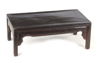 Lot 207 - A 19TH CENTURY CHINESE HARDWOOD ALTAR TABLE...