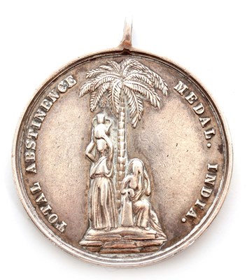 Lot 247 - A SILVER TEMPERANCE TOTAL ABSTINENCE...