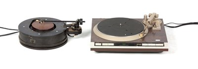 Lot 399 - A WALKER CJ61 TURNTABLE with Linn Basik Plus...