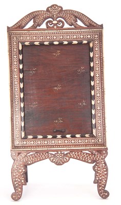 Lot 434 - A LATE 19TH CENTURY ANGLO-INDIAN HARDWOOD AND...