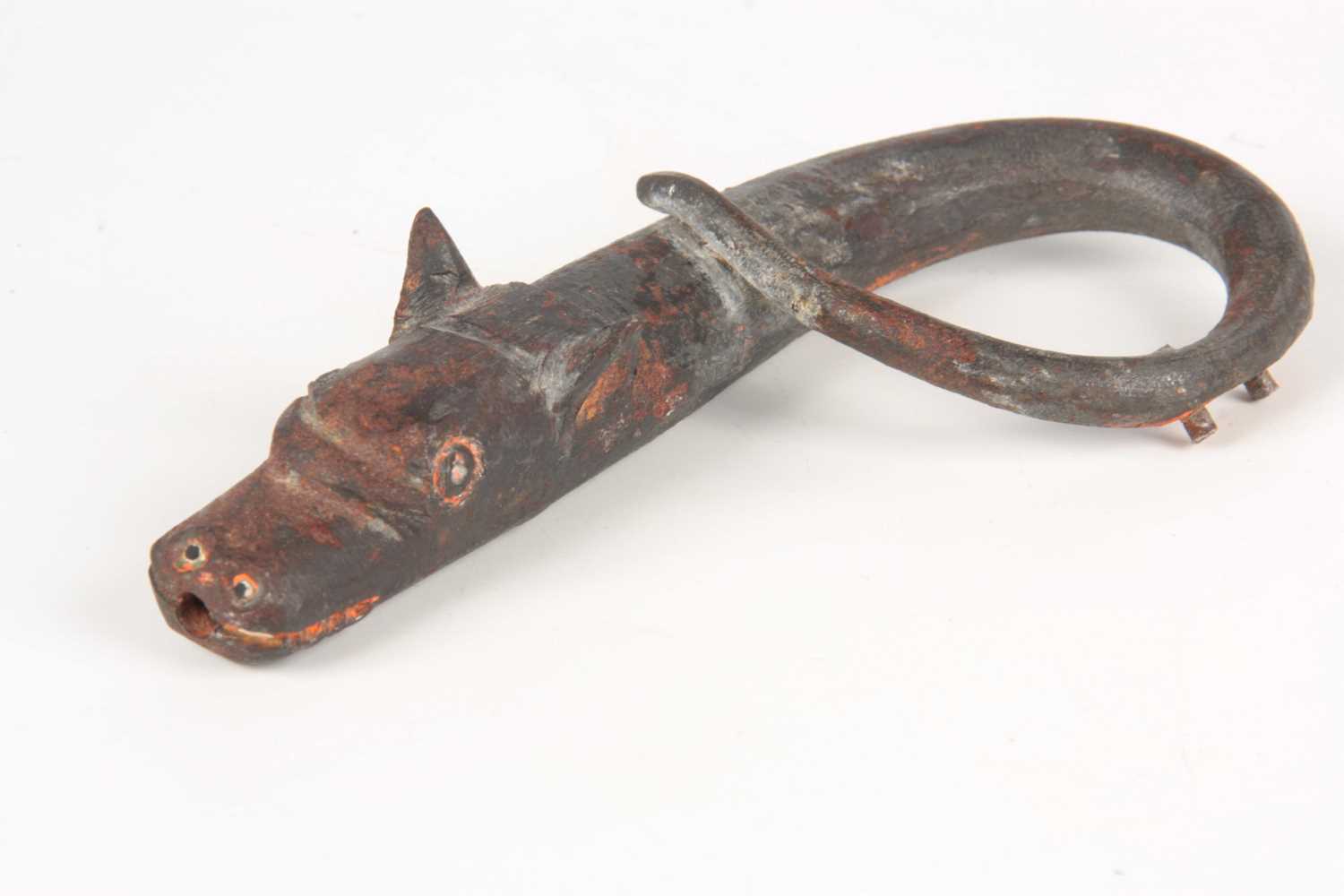 Lot 479 - AN EARLY IRON MOUNT POSSIBLY PICT PERIOD...