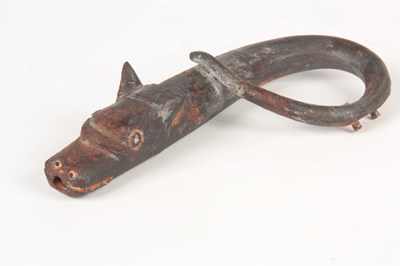 Lot 479 - AN EARLY IRON MOUNT POSSIBLY PICT PERIOD...