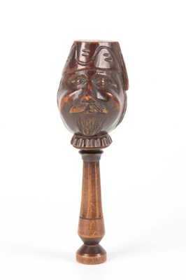 Lot 483 - A 19TH CENTURY WALNUT BLACK FORREST NOVELTY...