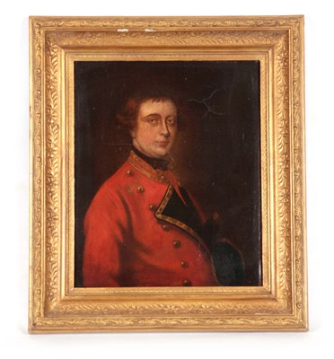 Lot 553 - EARLY 19TH CENTURY OIL ON CANVAS Portrait of a...