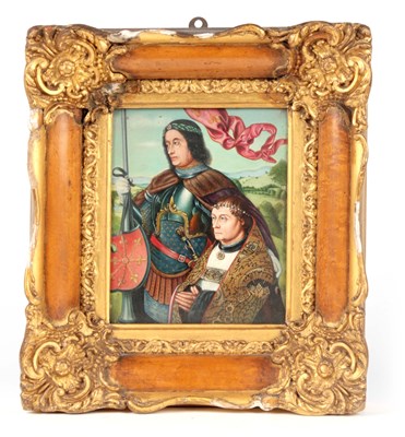 Lot 559 - 19TH CENTURY CONTINENTAL OIL ON BOARD...