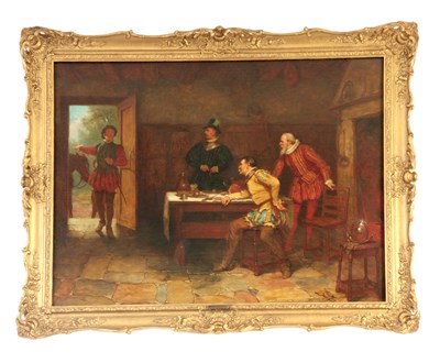 Lot 563 - STEPHEN LEWIN act. 1880-1910 OIL ON CANVAS...