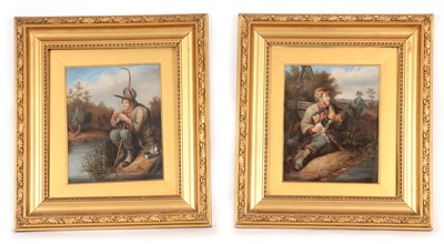 Lot 574 - JOHANNES BEUGELINK 1798 - 1847 A PAIR OF 19TH...