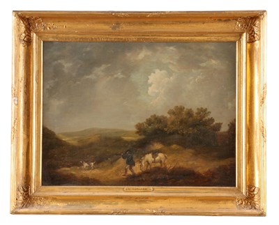 Lot 594 - MANNER OF GEORGE MORLAND 19TH CENTURY OIL ON...