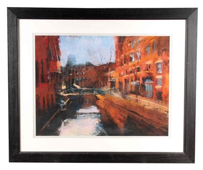 Lot 741 - MARK GRIMSHAW b.1957. PASTEL titled 'The...