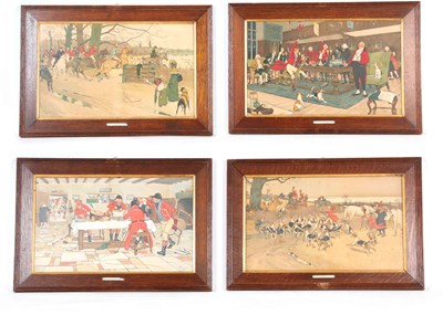 Lot 622 - A COLLECTION OF SIX CECIL ALDIN HUNTING PRINTS...