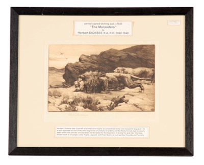 Lot 628 - HERBERT DICKSEE R.A. R.E. 1862 - 1942 signed...