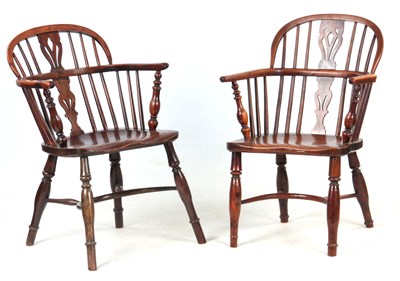 Lot 789 - A MATCHED PAIR OF 19TH CENTURY NOTTINGHAM...