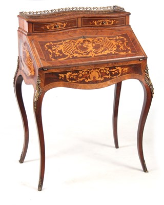 Lot 831 - A 19TH CENTURY FRENCH LADIES ROSEWOOD AND...