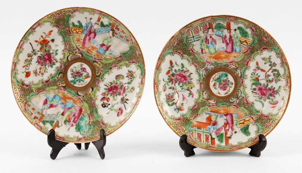 Lot 127 - A PAIR OF LATE 19TH CENTURY CHINESE CANTON...