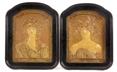 Lot 605 - ERNST WAHLISS, VIENNA 

A PAIR OF FRAMED...