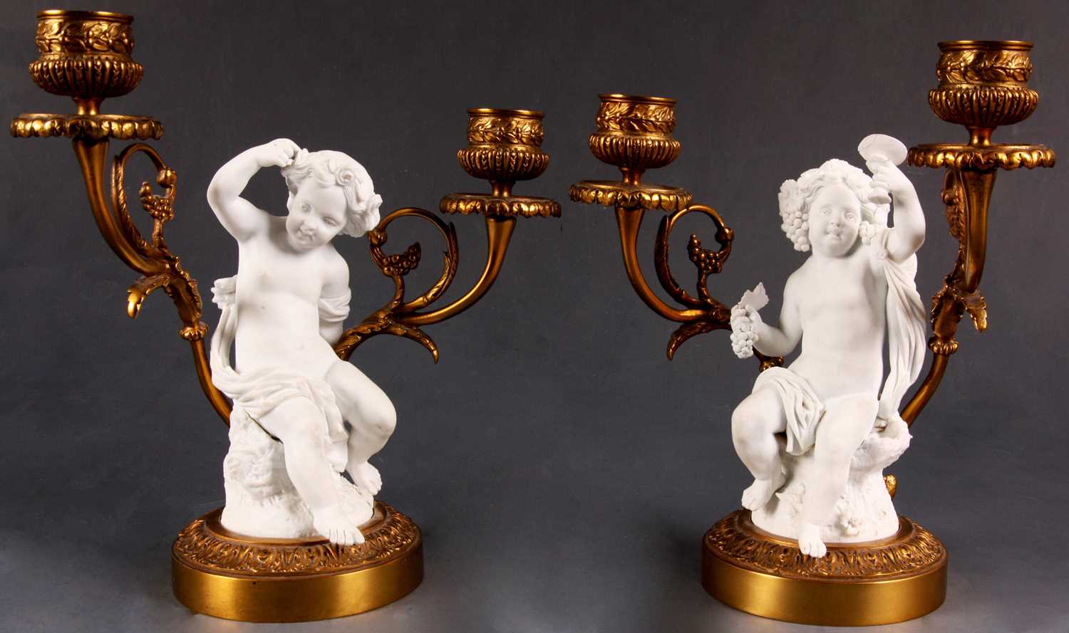 Lot 74 - A pair of 19th Century French Serves style...