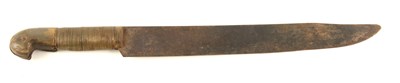 Lot 367 - A LARGE 19TH CENTURY TRADE BOWIE KNIFE with...