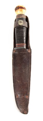 Lot 370 - A 19TH CENTURY KNIFE BY W & S.B. SHEFFIELD...