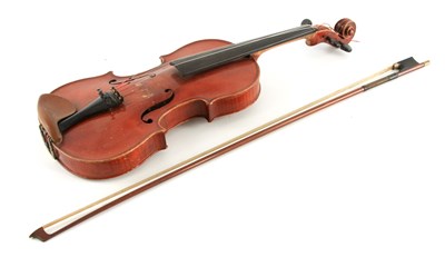 Lot 457 - AN EARLY 20TH CENTURY VIOLIN LABELED RUSHWORTH...