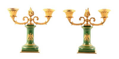 Lot 489 - A PAIR OF 19TH CENTURY FRENCH NAPOLEON...