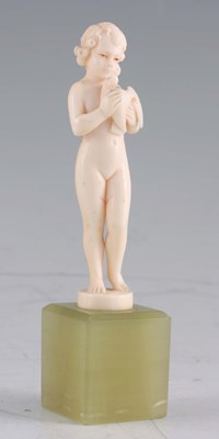 Lot 542 - ATT. TO FERDINAND PREISS. AN ART DECO CARVED...